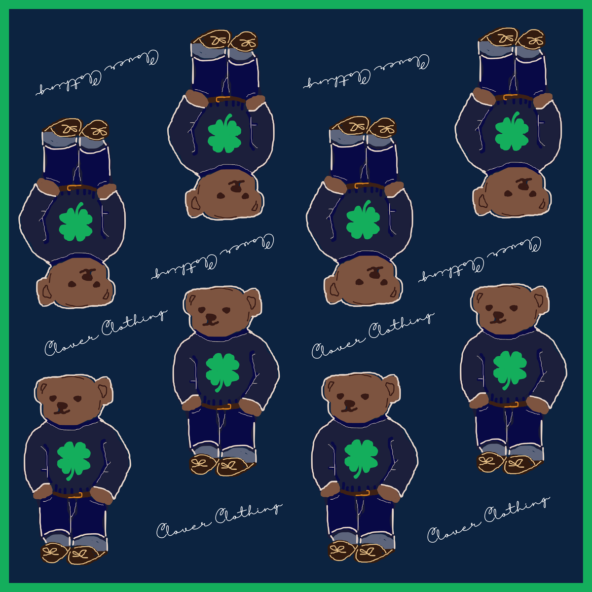 Varsity Bear Scarf